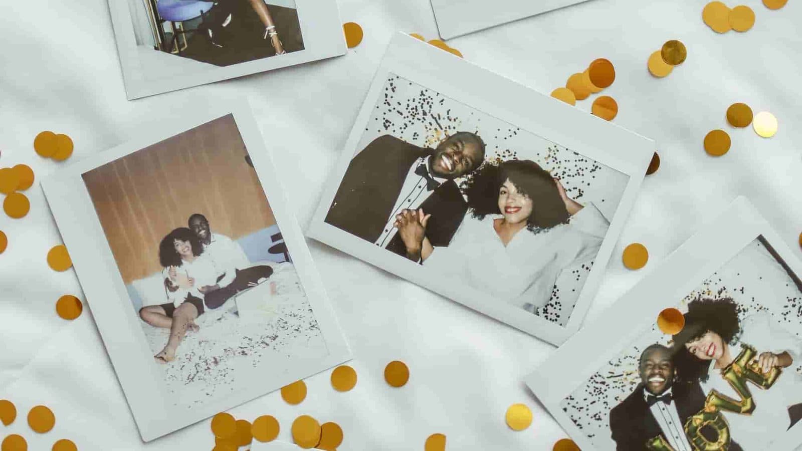 Tirages photo de mariage imprimés par le photobooth
